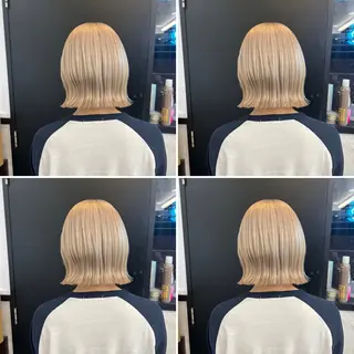 ミディアム カラー メンズパーマ特化 店長望月謙二郎のヘアスタイル