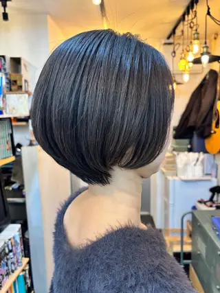 ショート カラー 水素トリートメント/ 髪質改善/ナカノメのヘアスタイル