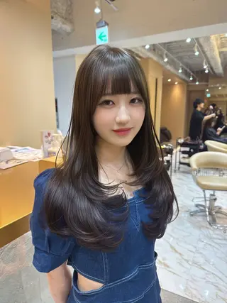 ロング 🦋韓国レイヤー特化 🦋髪質改善🩵来輝のヘアスタイル