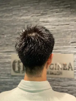 ショート メンズ 代表 武田晃英のヘアスタイル