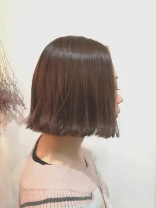 ミディアム カラー 佐藤 美咲のヘアスタイル