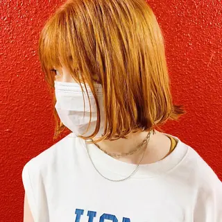ショート カラー 中川 竜誠のヘアスタイル