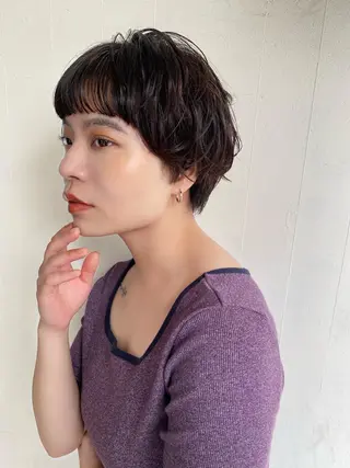 ショート 🍃透明感スタイル yu-ka🍃のヘアスタイル
