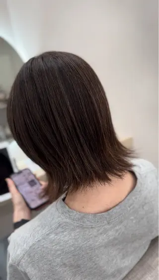 ミディアム 殿北 茉奈のヘアスタイル