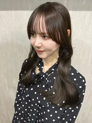 ロング カラー 【髪質改善】 梅田　聡のヘアスタイル