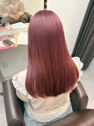 カラー 井上 悠人のヘアスタイル