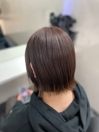 ショート カラー Blue/博多/ 水口莉沙のヘアスタイル