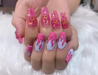 ネイル nailartist lisaのネイルデザイン