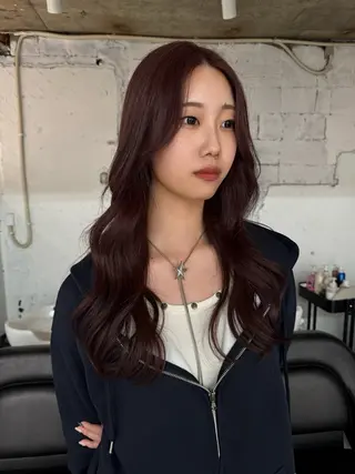 ミディアム 🪐hikari 似合わせカットのヘアスタイル