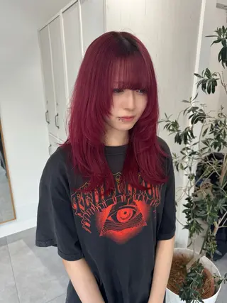 ロング 千葉 佑月のヘアスタイル