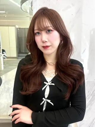 ロング Parve Mix/ 平 奈果🎀のヘアスタイル
