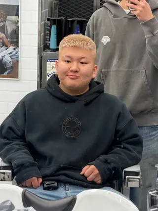 ショート カラー メンズ メンズ特化理容師 ふうきのヘアスタイル