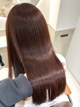 ロング 髪質改善 縮毛矯正/ レイヤー/銀座/本木のヘアスタイル