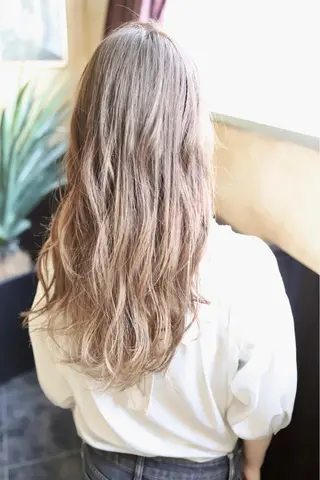 ロング 髪質改善酸性縮毛矯正 酸性ストレート◎鈴木のヘアスタイル