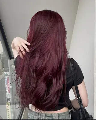 ロング 🍒韓国y2k暖色 NO.1🍒REAのヘアスタイル
