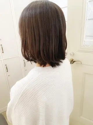 ショート カラー 👑銀座ショート/ 絶壁補正/金子涼👑のヘアスタイル