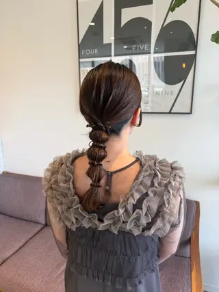 ヘアアレンジ rio ୨୧のヘアスタイル