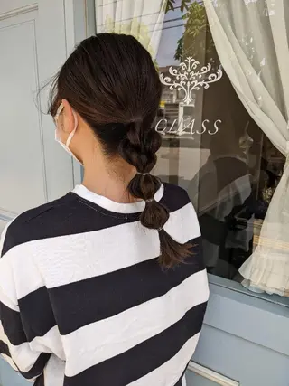 ヘアアレンジ 【泉中央】CLASS 中村のヘアスタイル