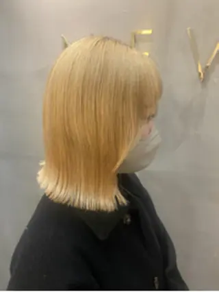 ショート カラー パーマ ヘアアレンジ ヘアケア特化型サロン newi 梅田のヘアスタイル
