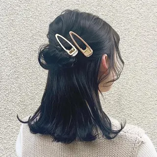 ヘアアレンジ レイヤー/ブリーチ/ 新宿/福元実希のヘアスタイル