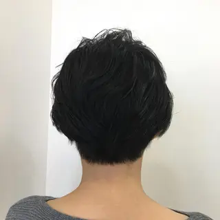 ショート 広がり、まとまらない お悩み改善/ 中田のヘアスタイル