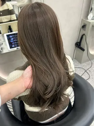 セミロング mao 福岡美容師/韓国ヘアのヘアスタイル
