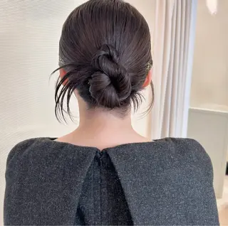 ロング ヘアアレンジ 顔周り✂️透明感 レイヤー/みっきーのヘアスタイル