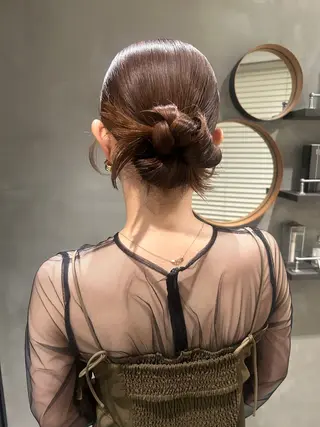 ミディアム ヘアアレンジ デザイン/アレンジ ❤︎イシイレイのヘアスタイル