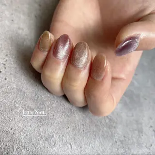 ネイル モチの良さ◉ フィルインネイル♡のネイルデザイン