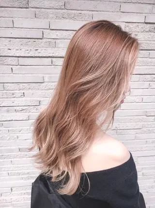 ロング カラー パルーザ代表👑 YUYAのヘアスタイル