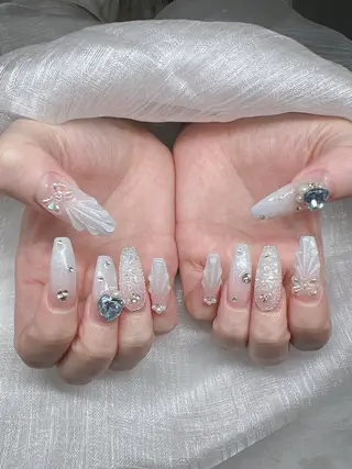 ネイル Lee Nails チップ長さだし専門店のネイルデザイン