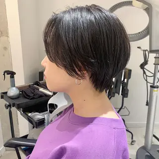 ショート カラー 髪質改善 RYOのヘアスタイル