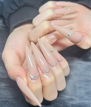 ネイル Horie 雪のネイルデザイン