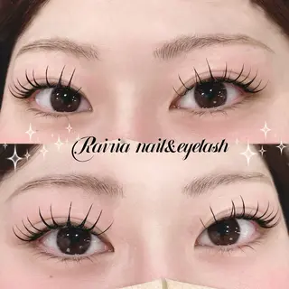マツエク・マツパ Rairia Ryokoのマツエク・マツパデザイン