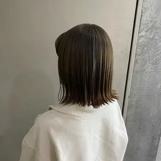 ミディアム カラー 清村 和音のヘアスタイル