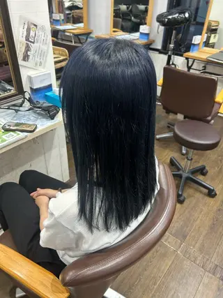 セミロング 🩵U-topia 🩵高田 青空🩵のヘアスタイル