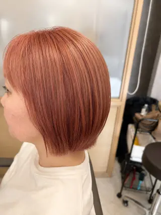 セミロング カラー 久木原 ゆりのヘアスタイル