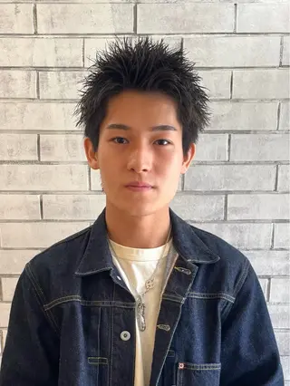 ショート パーマ メンズ ✂︎メンズ特化船橋 パーマ優希のヘアスタイル