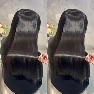 ロング 今話題の艶髪矯正 美艶カラー/FUKAのヘアスタイル