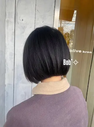 ショート 顔周りレイヤー☆ スパ☆石上遥楓のヘアスタイル