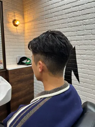 ショート メンズ 上田 美羽のヘアスタイル