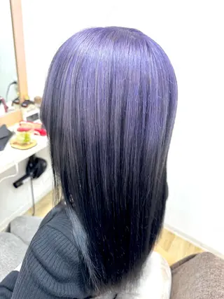 セミロング 大阪 美容師 林のヘアスタイル
