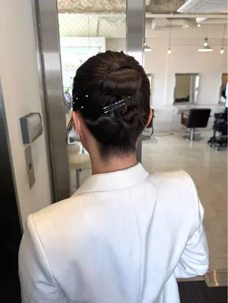 ショート Maho/海外 レイヤー/ハッシュのヘアスタイル
