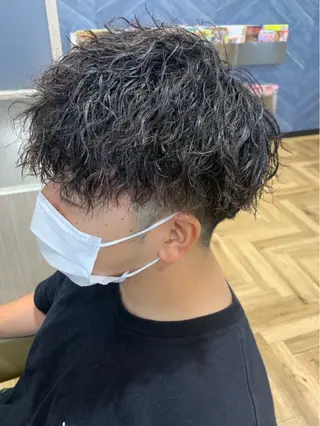 メンズ Mika/ SOiL岡崎/モデルのヘアスタイル