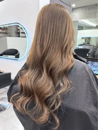 ロング カラー Kotoko🖤/海 外/バレイヤージュのヘアスタイル
