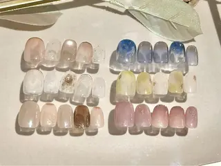 ネイル モデル募集🍑渋谷 Nanamiのネイルデザイン