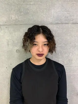 セミロング カラー THE./ブリーチ /ハイトーン特化のヘアスタイル