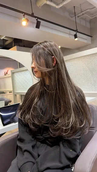ロング レイヤー/髪質改善 池本　紘之のヘアスタイル