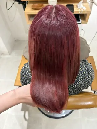 カラー 大西 杏依のヘアスタイル