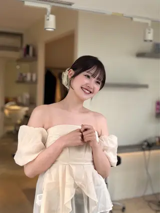 セミロング ♥️褒められ艶髪× 髪質改善/ゆず♥️のヘアスタイル